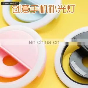 Hot Selling Rechargeable USB Make-up Selfie Led Fill Photographic Phone Studio Ring Light Selfie Led Anillo de Luz thumbnail-1