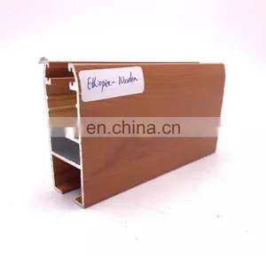 Parts Rollers Sliding Lock Aluminium Window Profile For Africa thumbnail-3