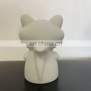 USB Rechargeable Animal Silicone Lamps LED Nursery Night Lights for Kids thumbnail-4
