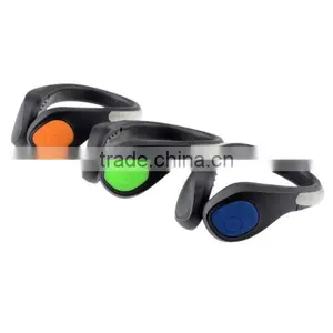 Portable Bike Cycling Sports Shoes Wrist Safety Signal LED Light Clip Free Shipping thumbnail-6