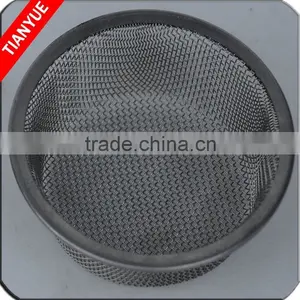 Steel Woven Mesh Filter Basket thumbnail-1