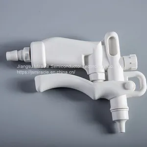 PP Air Water Spray Gun for Use in High Purity Corrosive Chemical Applications thumbnail-3