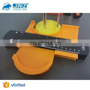 New Generation 10 Inch Metal Contour Gauge Profile Gauge Shape Duplicator With Lock Self Lock Edge Shaping Measuring Gauge thumbnail-1