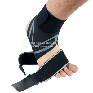 Supply Ankle Support Brace Adjustable Ankle Brace Breathable Fabric Material Super Elastic and Comfortable,1 Size Fits All, Suitable for Sports thumbnail-1