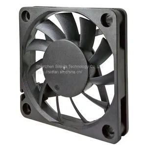 6010 DC 12V 24V Cooling Fan Brushless for Reprap 3D Printer Parts DC Cooler 60x60x10mm Plastic Fan thumbnail-2
