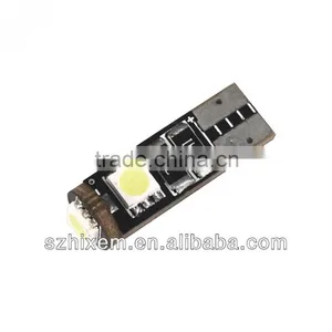 T10 194 Canbus 501 Error Free 5SMD T10 W5W LED Bulb Auotomobile LED Bulbs Canbus W5W 5SMD thumbnail-3