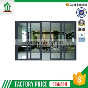 Aluminum Soundproof Tempered Glass Sliding Door thumbnail-1