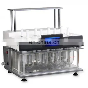 RC1210G Series Dissolution Tester Electronic White / Red Light Manual 25-250RPM 128*366 Days Scientz 0.1RPM RT-45℃ ≤1.0mm 0.01℃ thumbnail-2