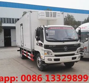 HOT SALE! FOTON AUMARK 5T-7T Refrigerated Truck for Fresh Fruits and Vegetables Transportation thumbnail-4