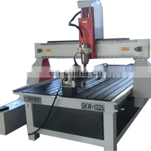 3D 4axis Wood Cnc Router Carving Machine 1325 Woodworking With the Rotary Price thumbnail-5