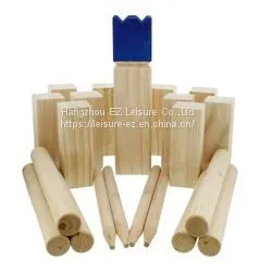 Kubb Set 21-Piece Yard Toss Fun The Viking Lawn Game thumbnail-3
