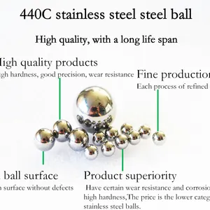 AISI440C 1mm Stianless Steel Ball thumbnail-1