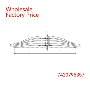 7420795357 Parabolic Spring Wholesale For Renault thumbnail-3