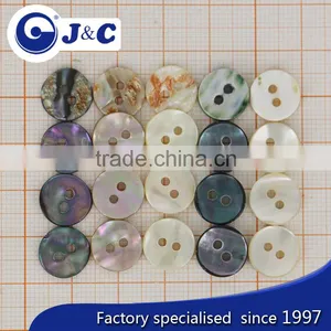 J&C Dyeing Colour Trocas Shell Buttons for Fashion Shirt. thumbnail-4