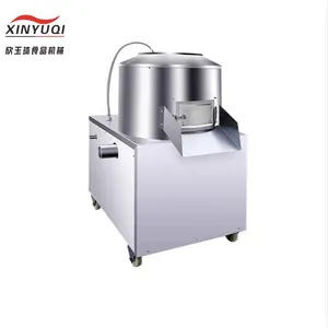 Commercial Potato Washing and Peeling Machine, Small Fully Automatic Taro, Sweet Potato, Ginger, Potato, Olive Peeling Machine. thumbnail-1