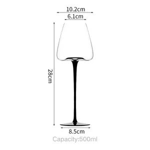 Red Wine Glasses Wine Glasses Stemmed Wine Glasses Clear Goblet for Party Home Hotel Bar thumbnail-3
