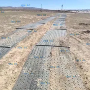 Heavy Duty Anti-Slip Ground Protection Mats for Muddy Ground thumbnail-3