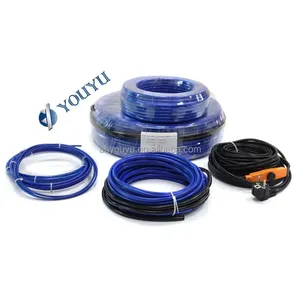 Manufacturer Heat Pipe Defrost Heat Tracing Cable China Living Room Floor Customized Aluminum PFA Solid Heating Insulated Cable thumbnail-1