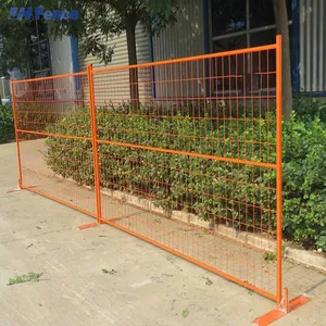 Galvanized Welded Wire Temporary Fence Panel for Construction Sites in Canada thumbnail-5