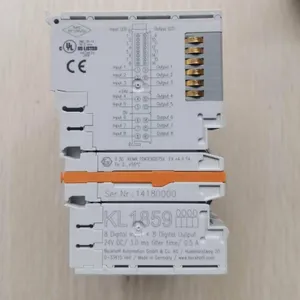 BECKHOFF KL1859 8-Channel Digital Input and 8-Channel Digital Output Bus Terminal 24V DC PLC Module thumbnail-2