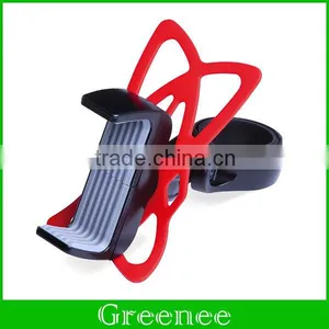 2016 Newest Black Bike Bicycle Phone Mount Holder For IPhone For Samsung Universal Phone PDA GPS Holder thumbnail-1