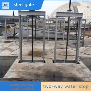 Salt Corrosion Resistant 316 Stainless Steel Sluice Gate Coastal Tidal Water Backflow Prevention thumbnail-1