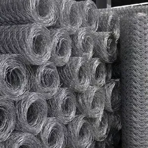 Fabrikpreis PVC-beschichtetes hexagonales Drahtgeflecht Hühnerkäfig-Drahtgeflecht thumbnail-5