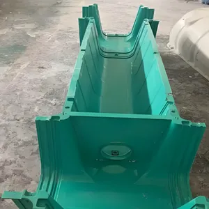 Fiberglass U-Shape Trench Cover for Road Drainage Gutterway - FRP/GRP Options thumbnail-3