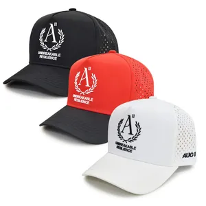 Premium Breathable Waterproof Golf Caps - Quick-Dry 5 Panel Design thumbnail-1