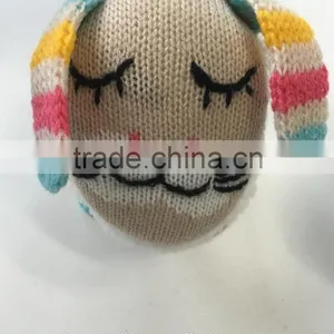 Winter Ear Muff for Children Personalized Ear Muffs Knitted Cozy Ear Muff Cute Animal Pattern thumbnail-1