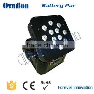 Led Rechargbale Par Can/battery 12*17W Led Wireless Par Light Remote Control thumbnail-1