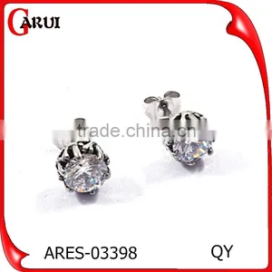 Online Shopping Cheap Wholesale Jewellery Charm Girls Crystal Stud Earrings thumbnail-5