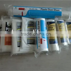 100% High Clear of Protection Paint Drop Cloth thumbnail-3