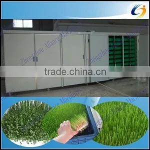 Soilless Culture Hydroponic Fresh Grass Sprouting Machine for Poultry,Cattle Sheep Horse Animal Livestock thumbnail-1