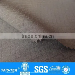 Waterproof Polyester Spandex Ripstop Jacquard Fabric thumbnail-1