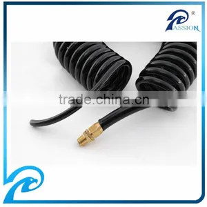 5mm * 8mm PU/Polyurethane Spiral Air Hose With Brass Fitting thumbnail-1