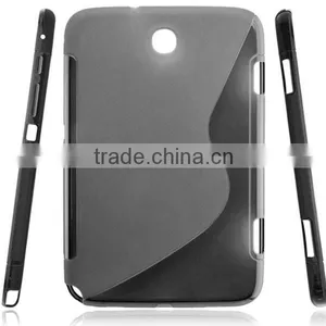 China Factory Hot Selling S Shape TPU Case For Samsung Galaxy N5100 Case thumbnail-1