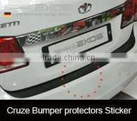 Chevrolet Cruze Bumper Protectors Sticker GM thumbnail-1