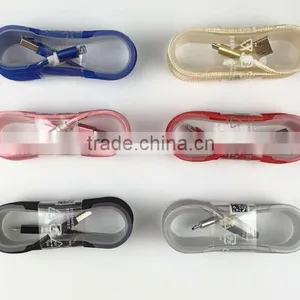High Quality Flat Noodle Micro USB Dc Charigng Cable thumbnail-6