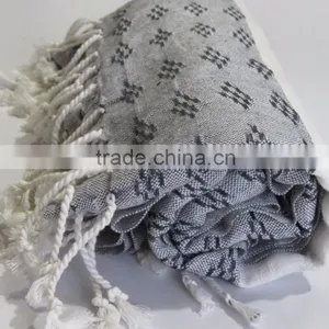 Natural Cotton Royal Fouta Sexy Beach Towel Heavy Peshtemal Hammam for Sale thumbnail-3