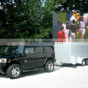 Shenzhen China Led Display Supplier P8 Full Color Outdoor LED Truck Display Screen thumbnail-1