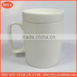 Ceramic Mug With Lid Factory Direct Wholesale Stoneware Travel Mug,office Coffee Mug With Cover Lid thumbnail-1