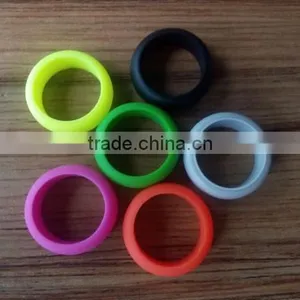 Silicone Wedding Ring, Customized Trend Eco-friendly Silicone Ring, Wholesale Custom Silicone Finger Ring PT2377 thumbnail-2
