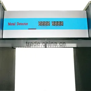 Weather-proof 6 Zones Walk Through Gate With Audio Alert and LED Location Lamp Work at the Same Time thumbnail-2