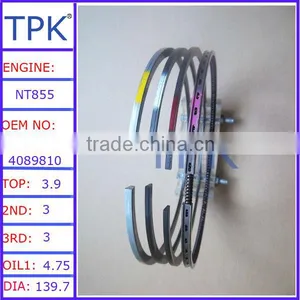 3801056 4089810, NT855 Piston Ring Set thumbnail-1