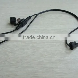 Battery Ternder SAE Connector Cable With In-line Fuse and Ring Connectors for Motorcycle/Car/ATV/Boat Battery thumbnail-1