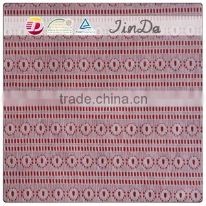 Nylon White Elastic Polish Lace Fabric for Baby Dress thumbnail-3