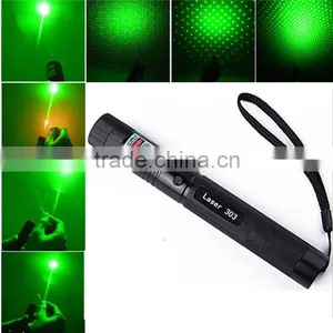 High Power Laser 303 301 Pointers Adjustable Focus Burning Match Lazer Pen Green Red Blue Violet Safe Key Free Battery e Charger thumbnail-2