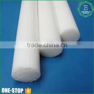 Plastic Products Customized Length Thin Diameter D65 Round Uhmwpe Hdpe Plastic Rod Bar thumbnail-1