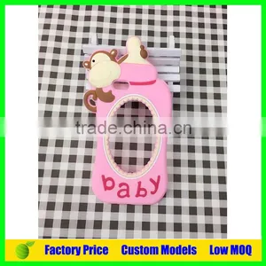 Monkey Baby Feeder Custom Silicone Mobile 3d Phone Case for Iphone 6 6plus Cell Phone Back Cover Case thumbnail-5